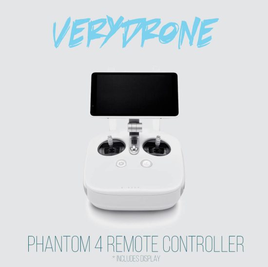 Phantom 4 remote controller with display