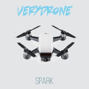 Alpine White DJI Spark Drone