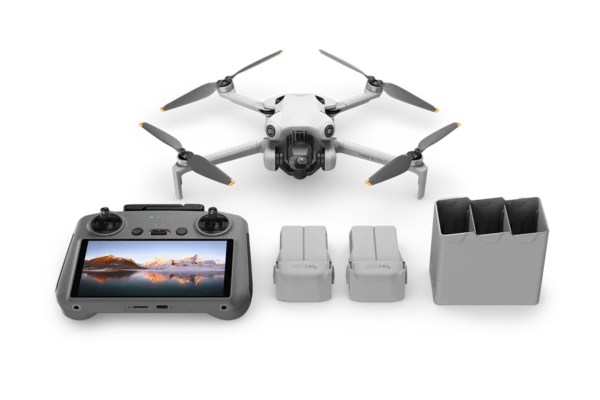 DJI Mini 4 Pro Fly More Combo Plus (DJI RC 2) Includes 3