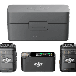 DJI Mic 2 Wireless Microphone System/Recorder for Camera & Smartphone (2TX + 1RX + Charging Case)