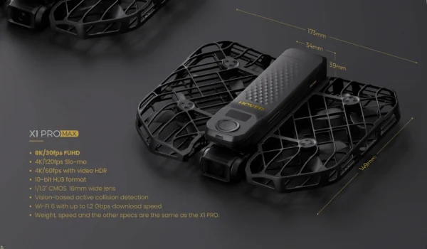 HOVERAir X1 PROMAX 8K Flying Camera Drone – Verydrone